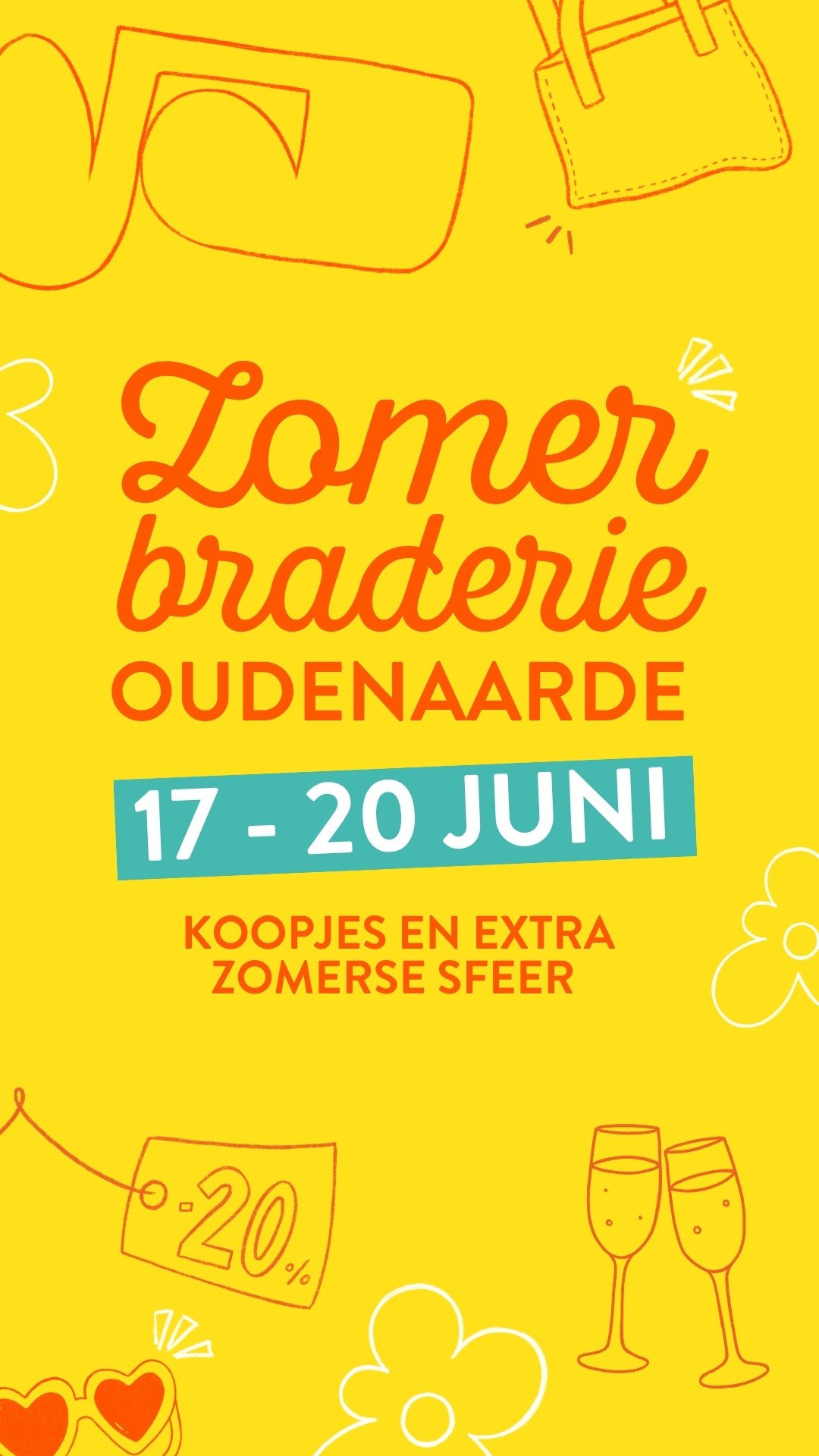 Koopjes en extra zomerse sfeer in Oudenaarde